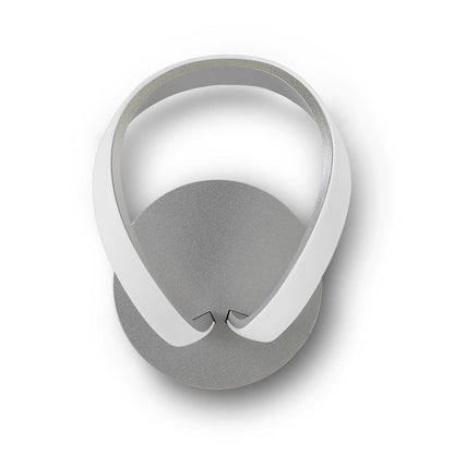 Mantra M4988 Knot Wall Light 12W LED 3000K, 840lm, Silver/Frosted Acrylic/Polished Chrome, 3yrs Warranty