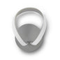 Mantra M4988 Knot Wall Light 12W LED 3000K, 840lm, Silver/Frosted Acrylic/Polished Chrome, 3yrs Warranty