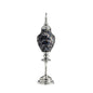 Diyas Home (DH) Myra Mosaic Ornament Large Blue/Silver Mosaic