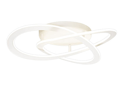 Mantra Planet 75cm Ceiling Light, 80W LED, 3000K, 3900lm, White, 3yrs Warranty