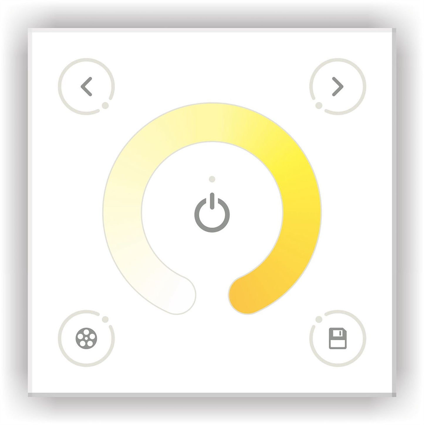 LTECH DMX/RF RF 2.4GHz + DMX 512, CT Controller Touch Panel, Single Zone, Use with R4-5A/R4-CC Reciever, 100-240V~50/60Hz, 30m Range, IP44, 5yrs Warranty Controllers