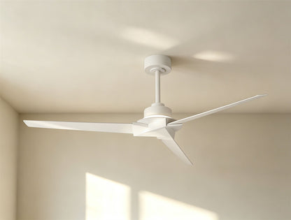 Brisa Mini 150cm 20W LED Dimmable Light With Built-In 40W DC Reversible Fan, 2700-5000K Remote & APP Control, White, 1400lm, IP44, 5yrs Warranty