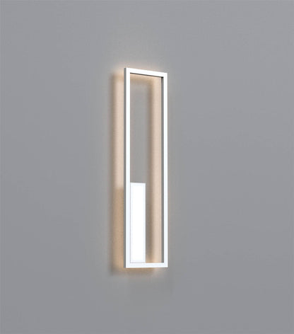 Mantra Boutique Rectangle Wall Light, 40W LED, 3000K, 2250lm, White, 3yrs Warranty