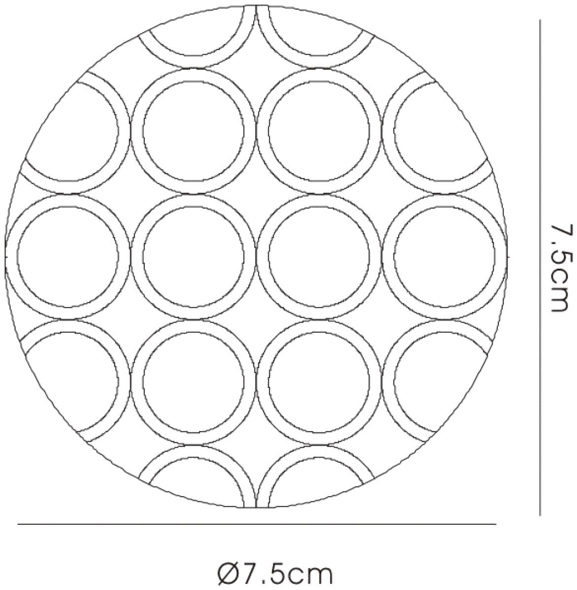 Diyas Home (DH) Malo Small Crystal Decorative Ball Crystal