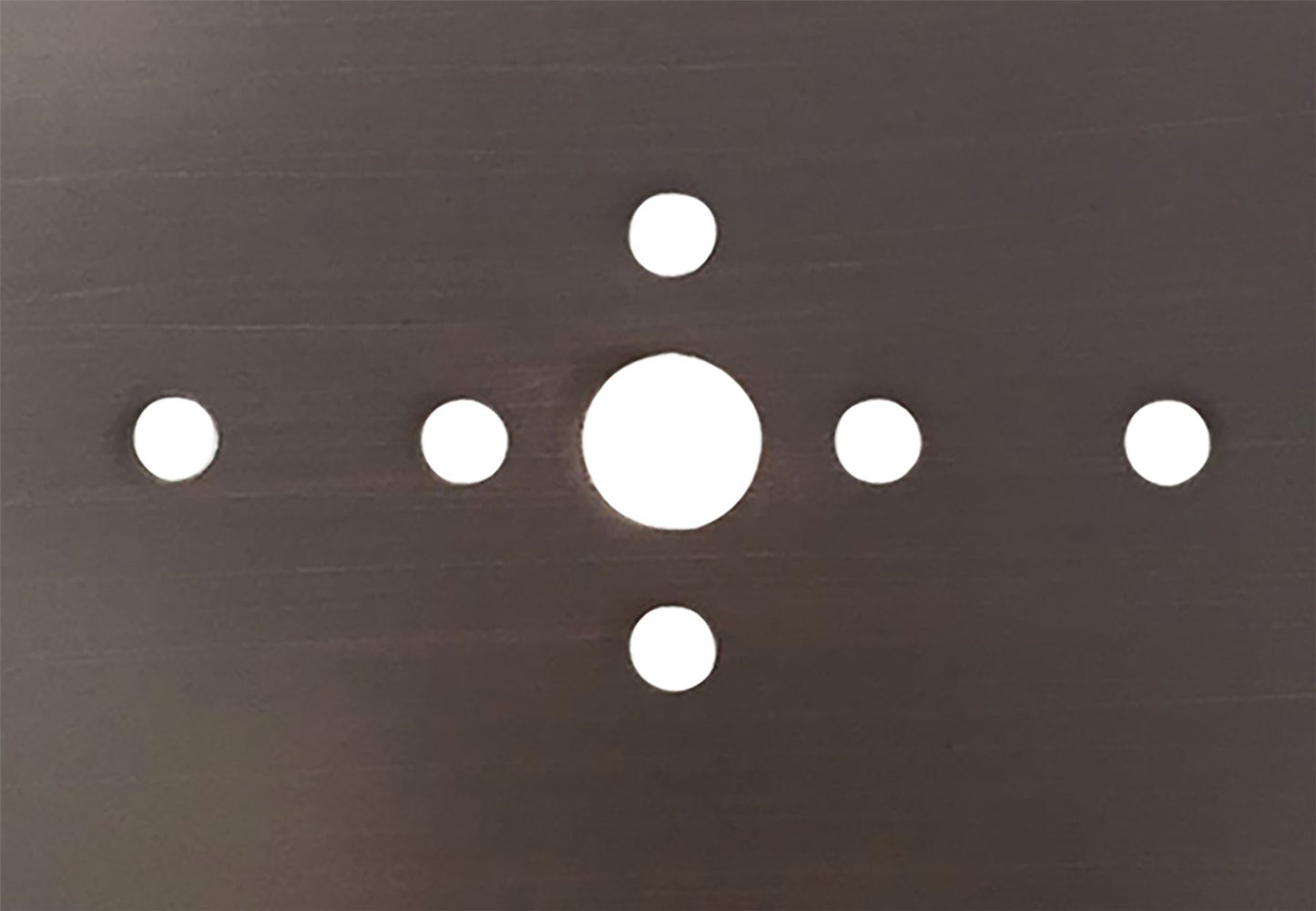 Mantra M5170 Bahia Flush Mount Plate Kit For M5234/M5236 Satin Nickel - M5170 Ancillary