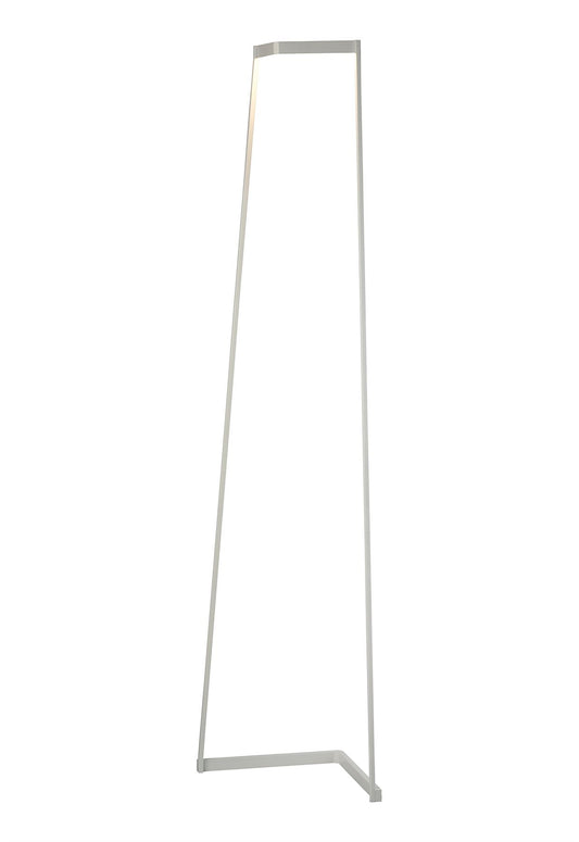 Mantra Minimal Floor Lamp, 40W LED, 3000K, 3000lm, Dimmable, White, 3yrs Warranty