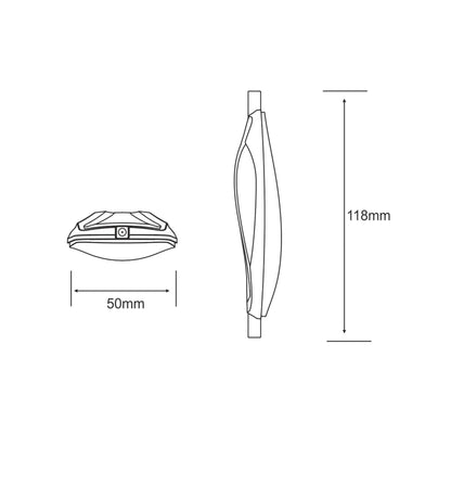 Luxram 2020 LED R7s-118mm Dimmable 10W Warm White 2700K 880lm LED