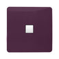 Trendi Artistic Modern Glossy Tactile Telephone Socket Plum