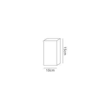 Mantra Huevo Square Shape Waterproof IP68 Could use in swimming pool. 7 Colours+white + candle. with remote control, Opal White Exterior