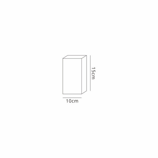 Mantra Huevo Square Shape Waterproof IP68 Could use in swimming pool. 7 Colours+white + candle. with remote control, Opal White Exterior