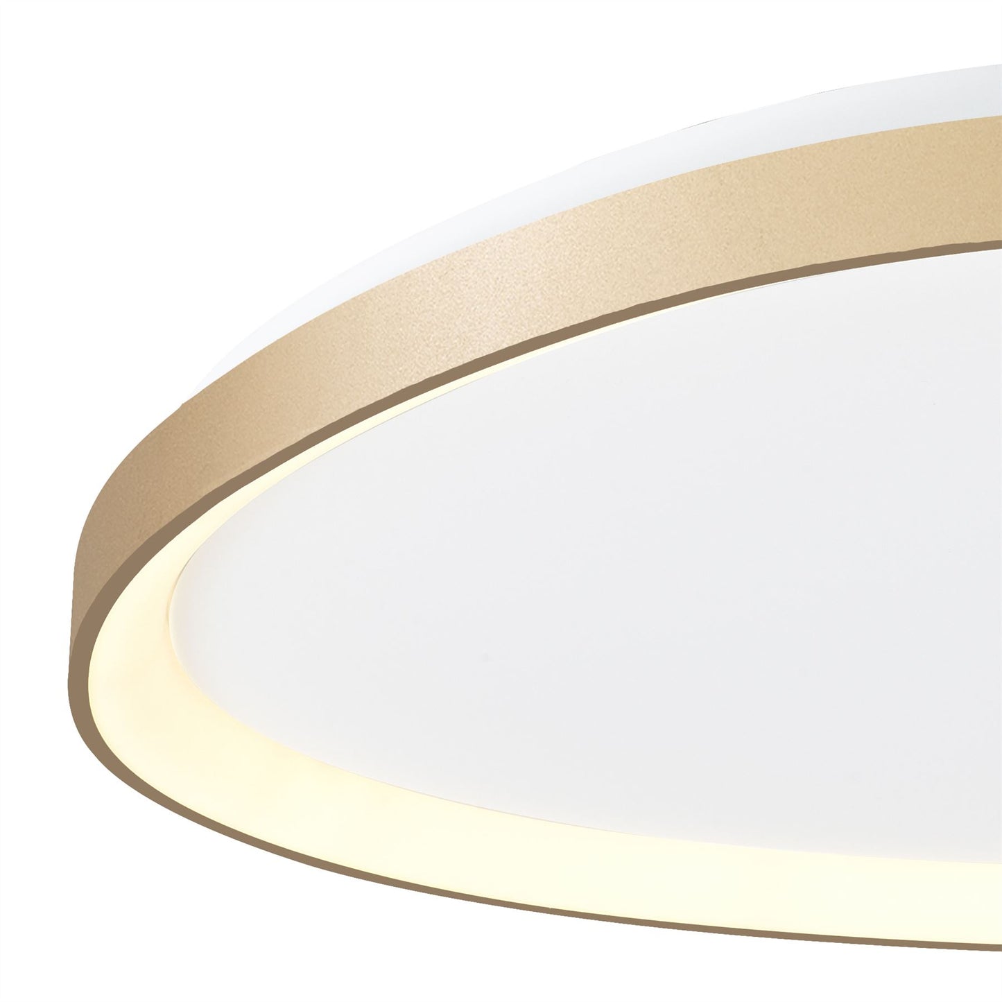 Mantra Fusion Niseko Triangular Ceiling 42cm 35W LED, 3000K, 2300lm, Gold, 3yrs Warranty Ceiling