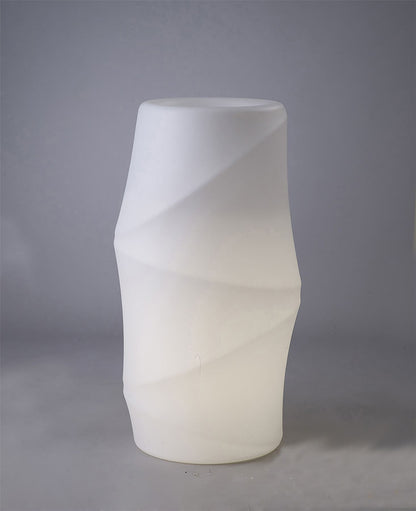 Mantra Bambu Tall Pot No Light Outdoor, Opal White