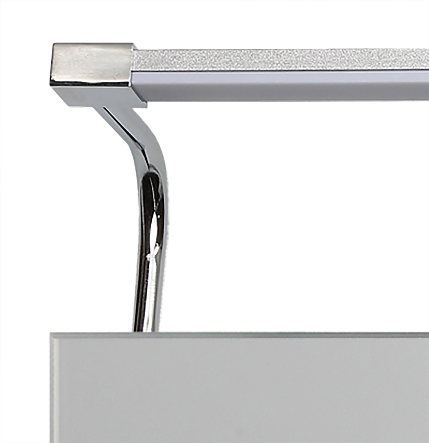 Mantra M5088 Sisley Wall Light 10W LED Big Double IP44 4000K, 850lm, Silver/Frosted Acrylic/Polished Chrome, 3yrs Warranty