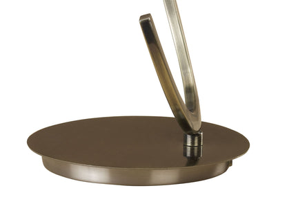 Mantra M1866 Ice Table Lamp 1 Light G9 ECO, Antique Brass
