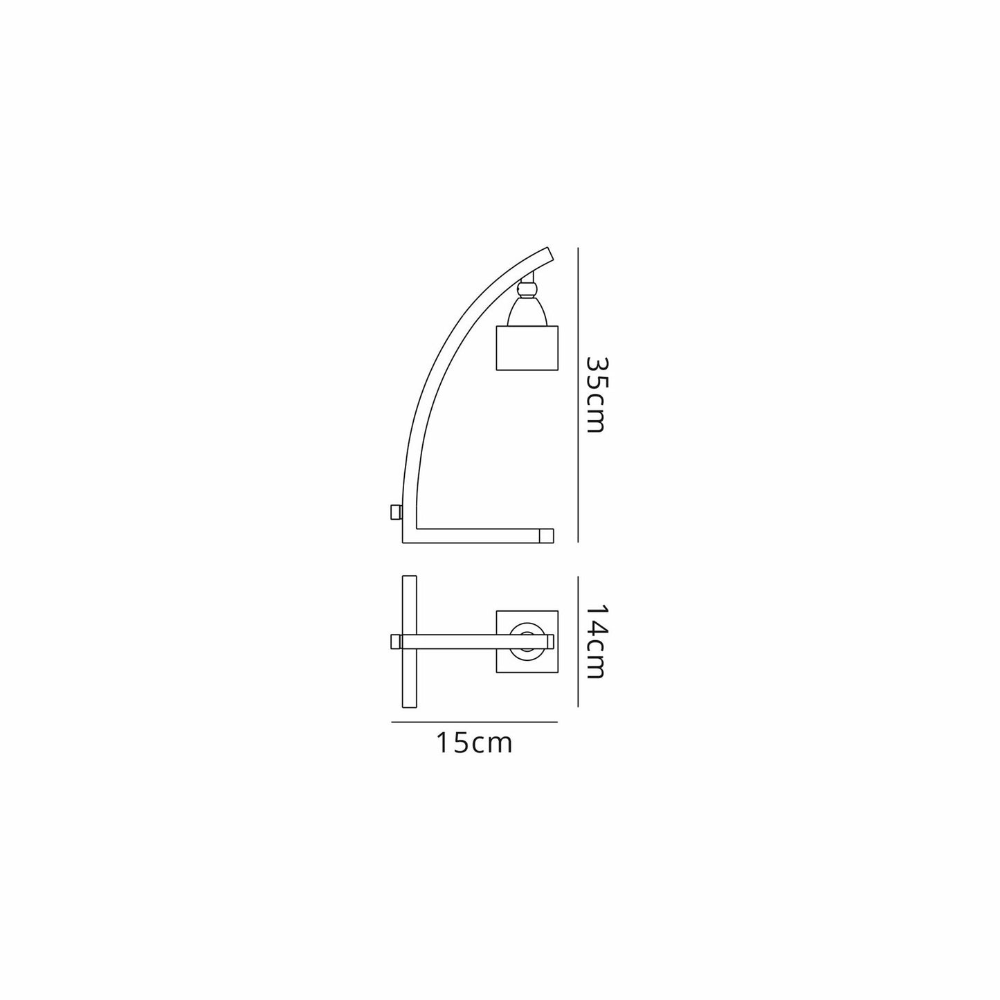 Mantra Cuadrax Table Lamp 1 Light G9 Satin Nickel