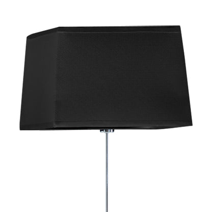 Mantra Habana Floor Lamp Telescopic 1 Light WITHOUT SHADE E27 Black/Polished Chrome