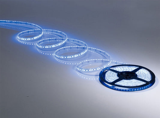 Techtouch LED IP65 Strips 5m Blue SMD3528 120 LED/m 8mm 9.6W/m (IP65) Strip