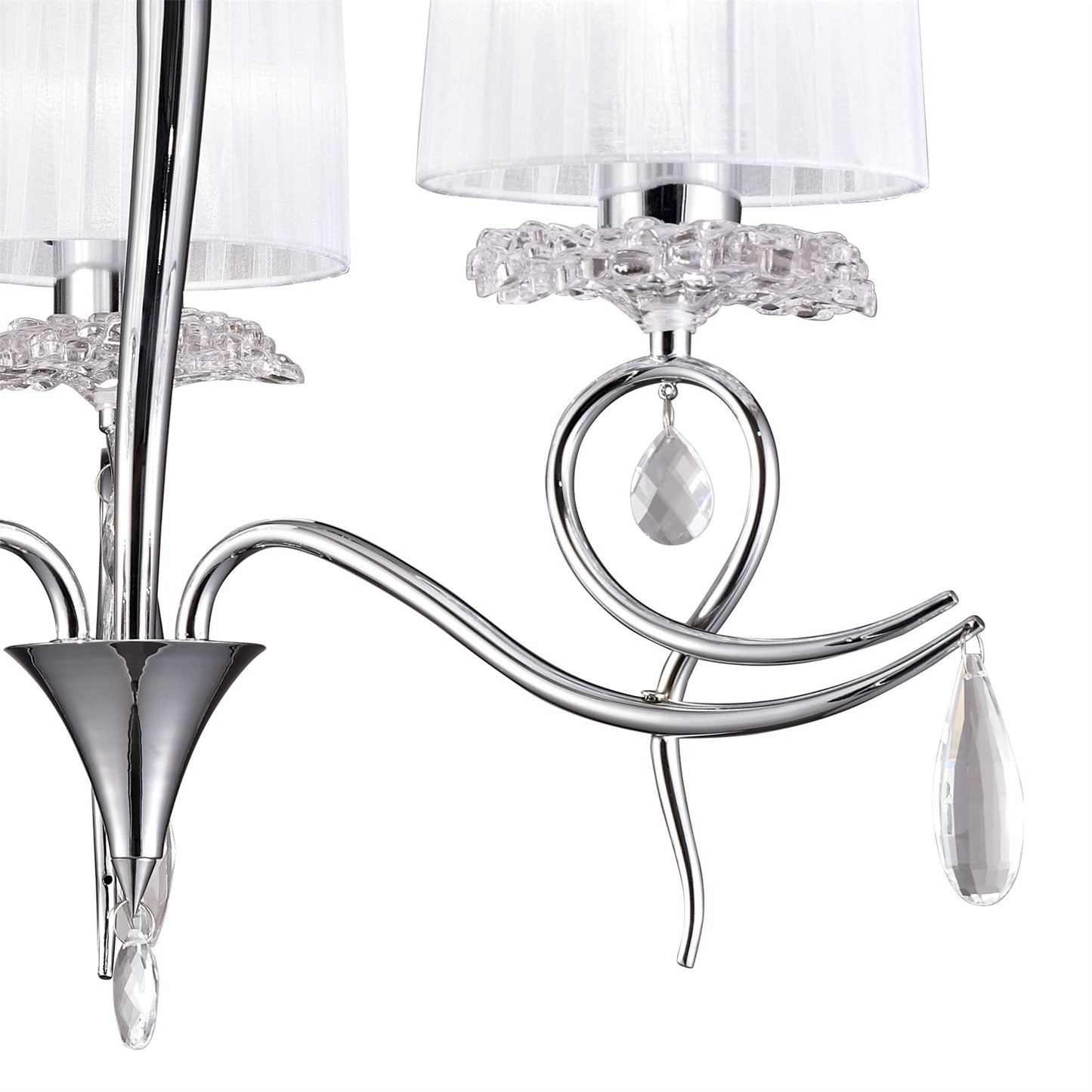 Mantra Louise M5323 Habana Black Round Shade 240mm, Suitable for Table Lamps