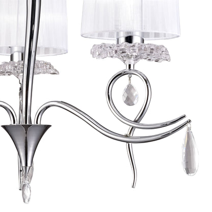 Mantra Louise M5323 Habana Black Round Shade 240mm, Suitable for Table Lamps