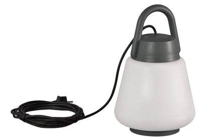 Mantra Fusion M6213 Kinke Table Lamp, 1 x E27, IP65, Anthracite, 2yrs Warranty