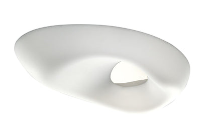Mantra M1335 Huevo Ceiling 6 Light E27 Outdoor IP44, Polished Chrome/Opal White