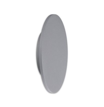 Mantra Fusion MC0118 Bora Bora Wall Light 27cm Round 16W LED 3000K, 1260lm, Silver Paint, 3yrs Warranty