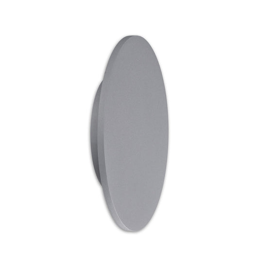 Mantra Fusion MC0118 Bora Bora Wall Light 27cm Round 16W LED 3000K, 1260lm, Silver Paint, 3yrs Warranty