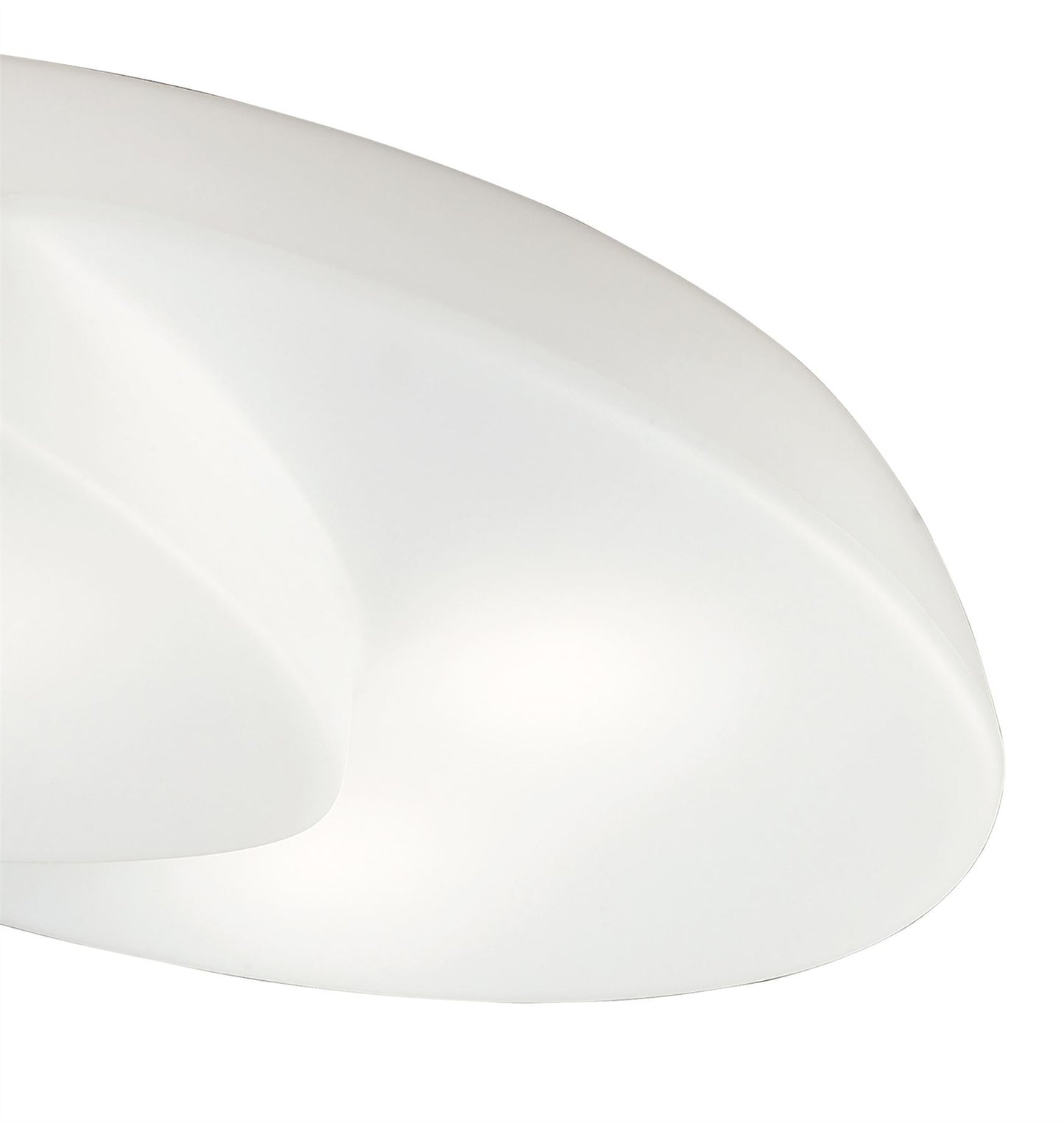 Mantra M1892 Ufo Ceiling 6 Light E27 Outdoor IP44, Matt White/Opal White