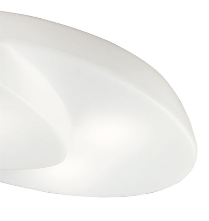 Mantra M1892 Ufo Ceiling 6 Light E27 Outdoor IP44, Matt White/Opal White