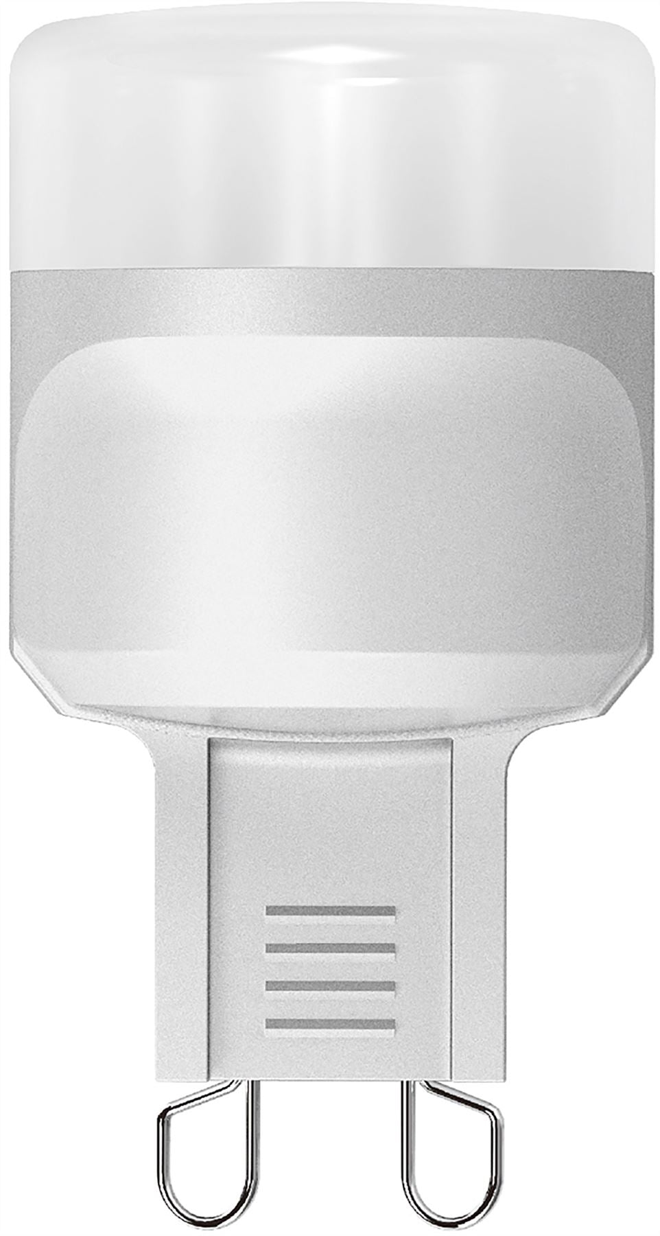 Luxram Value LED G9 2W Natural White 4000K 146lm (Metalllic Silver) LED