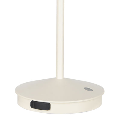 Mantra Fusion K5 Cordless K5 Rechargeable Battery Operated Lantern, 2W LED, 3000K, 230lm, IP54, USB Charging Cable Included, White, 3yrs Warranty