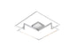 Mantra Boutique Ceiling Light, 42W LED, 3000K, 2450lm, White, 3yrs Warranty