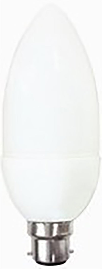 Luxram Extra Mini Sup Candle Extra Mini Supreme Candle B22 7W 2700K Compact Fluorescent Compact