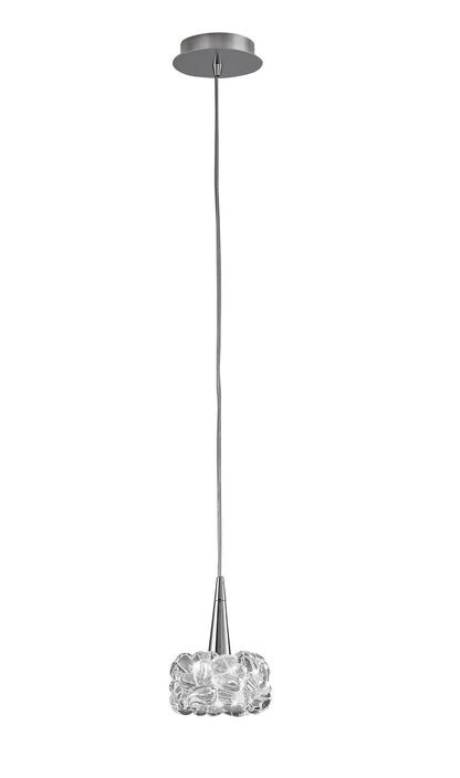 Mantra M3923 O2 Pendant 1 Light G9 Small, Polished Chrome