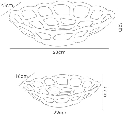 Diyas Home Ceramics (DH) Set Of Plates Polished Chrome Ceramic Ceramics