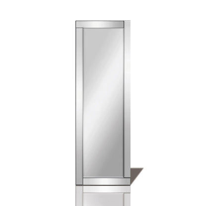 Diyas Home Alora 120cm x 40cm Boarder Cut Detailed Mirror (Can Only Be Shipped On A Pallet, Additional Charges May Apply.) Mirrors