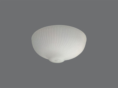 Diyas Flush Fitting White Finish Flush  Light 30cm 2 X 60W Ceiling Light Fitting