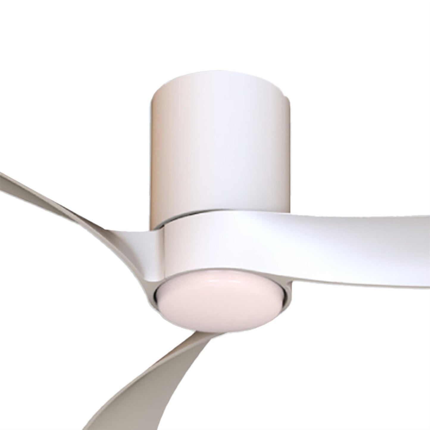 Nemo II L 1.3m 19W LED Dimmable Ceiling Light With Built-In 32W DC Fan, 3000-5000K Remote Control, 3800lm, White, 5yrs Warranty