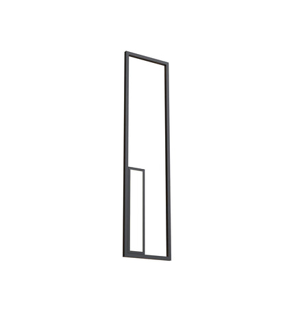 Mantra Boutique Rectangle Wall Light, Dimmable, 50W LED, 3000K, 2740lm, Black, 3yrs Warranty