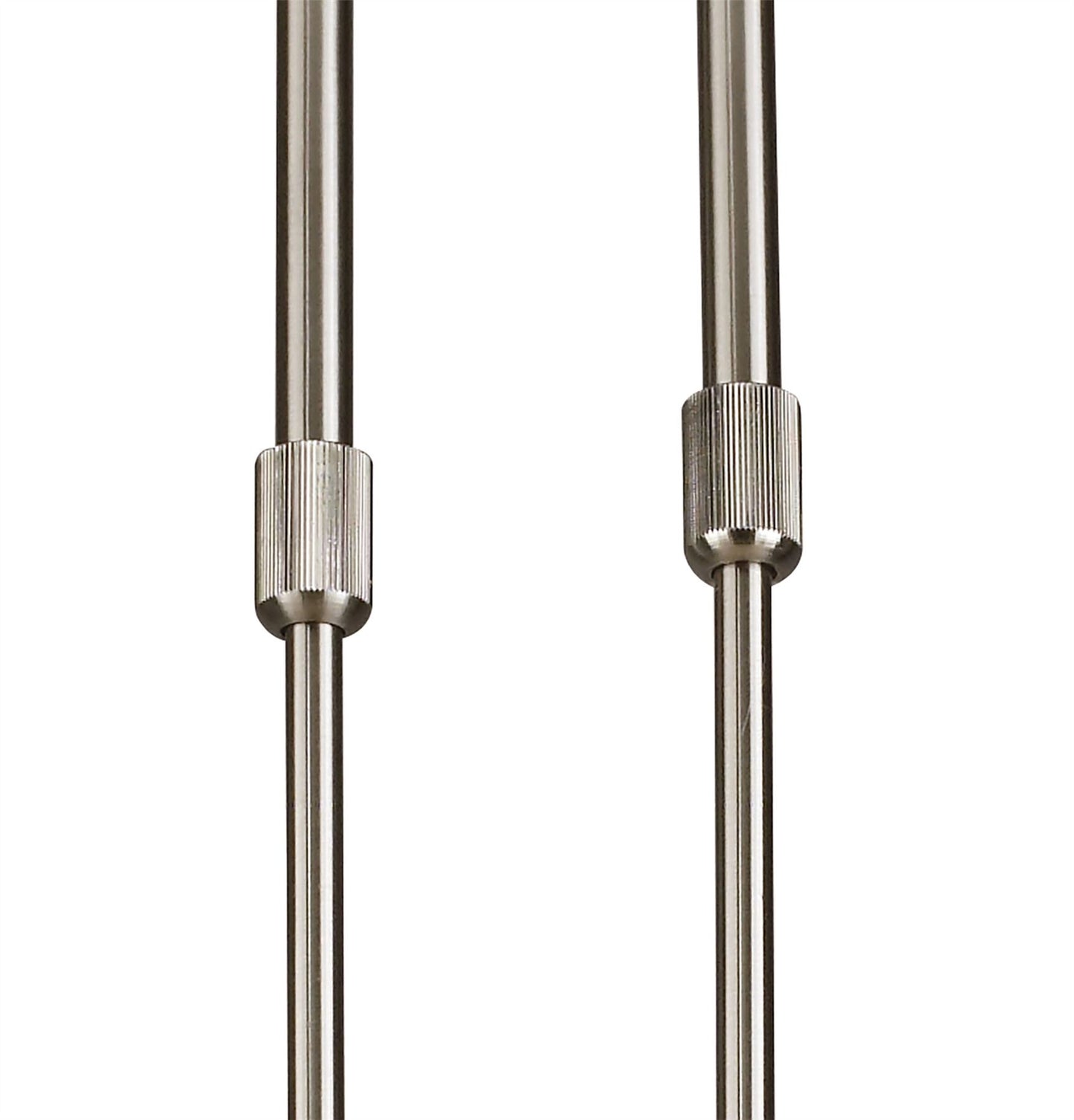 Mantra Alaska GU10 Telescopic 4 Light L1, SGU10 Bar, Satin Nickel, CFL Lamps INCLUDED