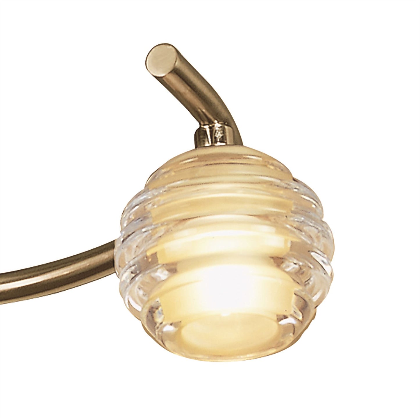 Mantra Sphere 51.7cm Semi Flush 3 Light G9, Antique Brass