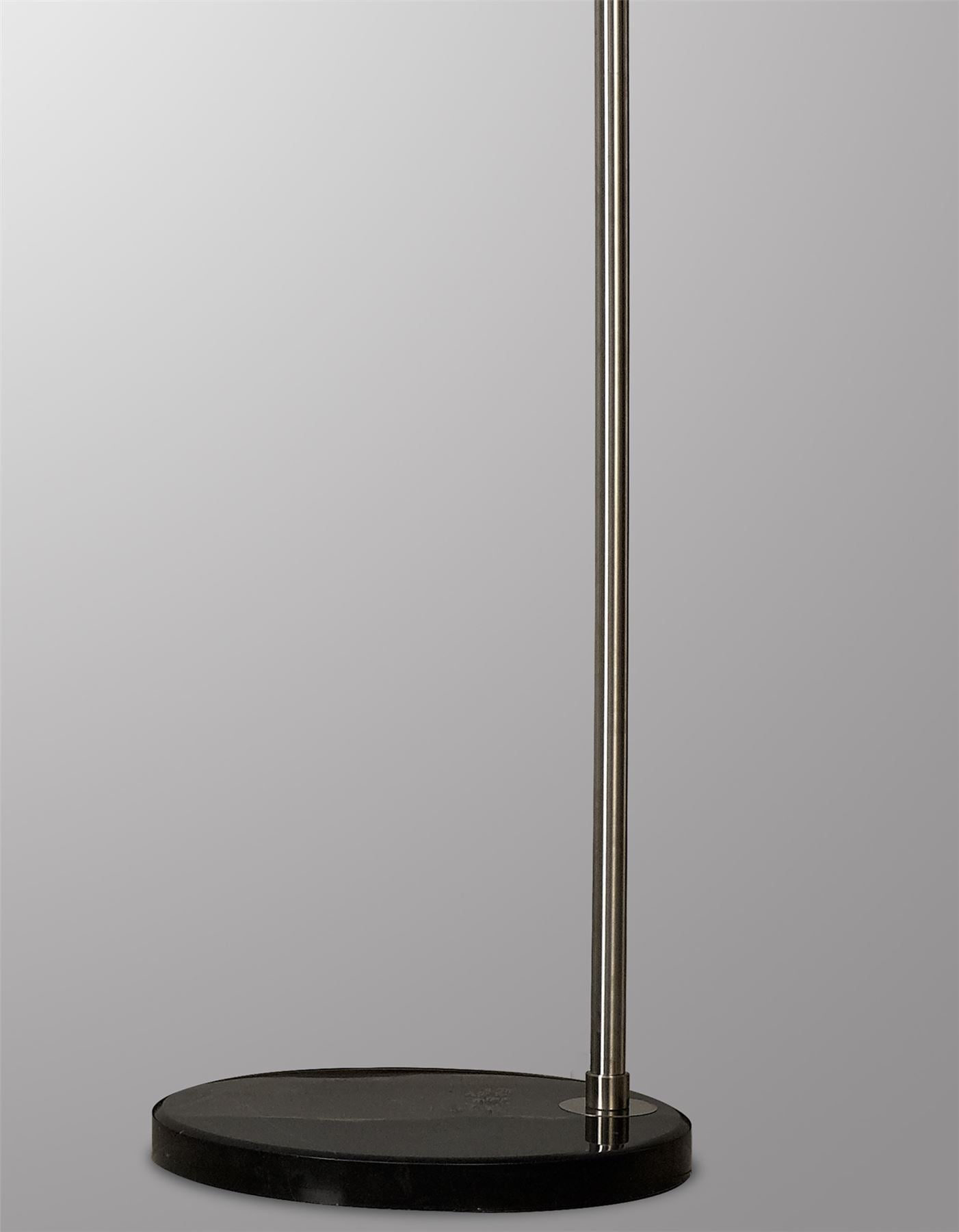 Mantra Fusion Kinke Long Reach Floor Stand with Hook, Stainless Steel/Black Marble, 2.5kg Maximum Load, 2yrs Warranty Item Weight: 15kg Exterior