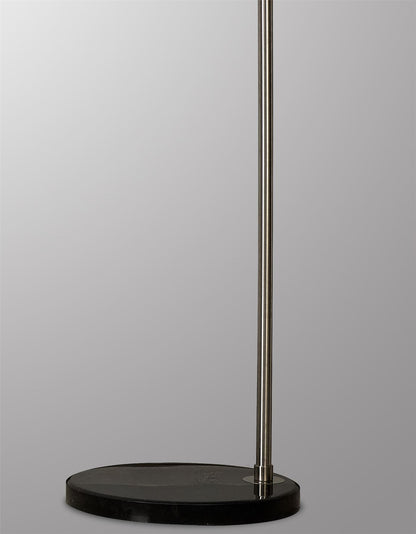 Mantra Fusion Kinke Long Reach Floor Stand with Hook, Stainless Steel/Black Marble, 2.5kg Maximum Load, 2yrs Warranty Item Weight: 15kg Exterior