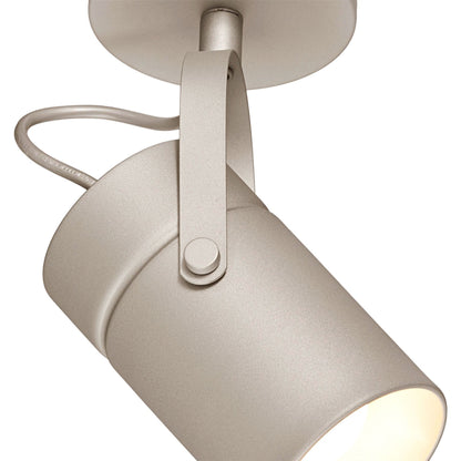 Mantra Fusion Fusion M6016 Aruba Spot 1L 1 x E27 Max 40W (Not Incl) Silver - M6016 Ceiling