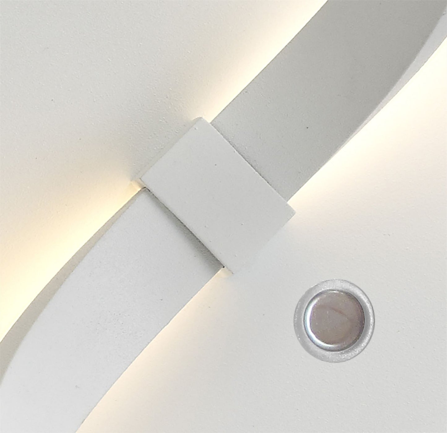 Mantra M6005 Nur Blanco Touch Dimmer Wall Light 10W LED 3000K, 850lm, White/Frosted Acrylic, 3yrs Warranty