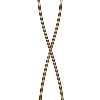 Mantra Alaska G9 Floor Light G9 2 Light G9, Antique Brass, NOT LED/CFL Compatible