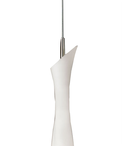 Mantra M0771 Zack Linear Pendant 3 Light E27 Line, Satin Nickel