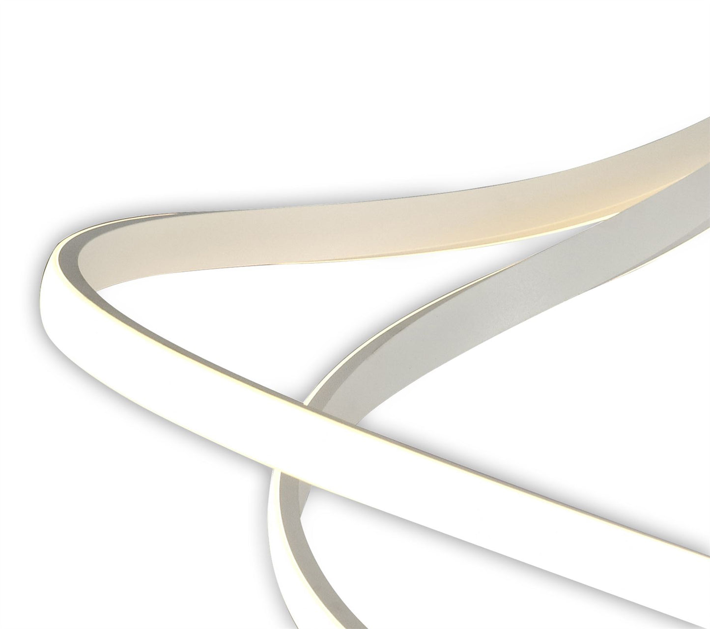 Mantra M6001 Nur Blanco Semi Ceiling 50W LED 3000K, 4000lm, Dimmable White/Frosted Acrylic, 3yrs Warranty - M6001 Ceiling