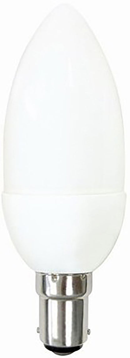 Luxram Extra Mini Sup Candle Extra Mini Supreme Candle B15 5W 2700K Compact Fluorescent Compact