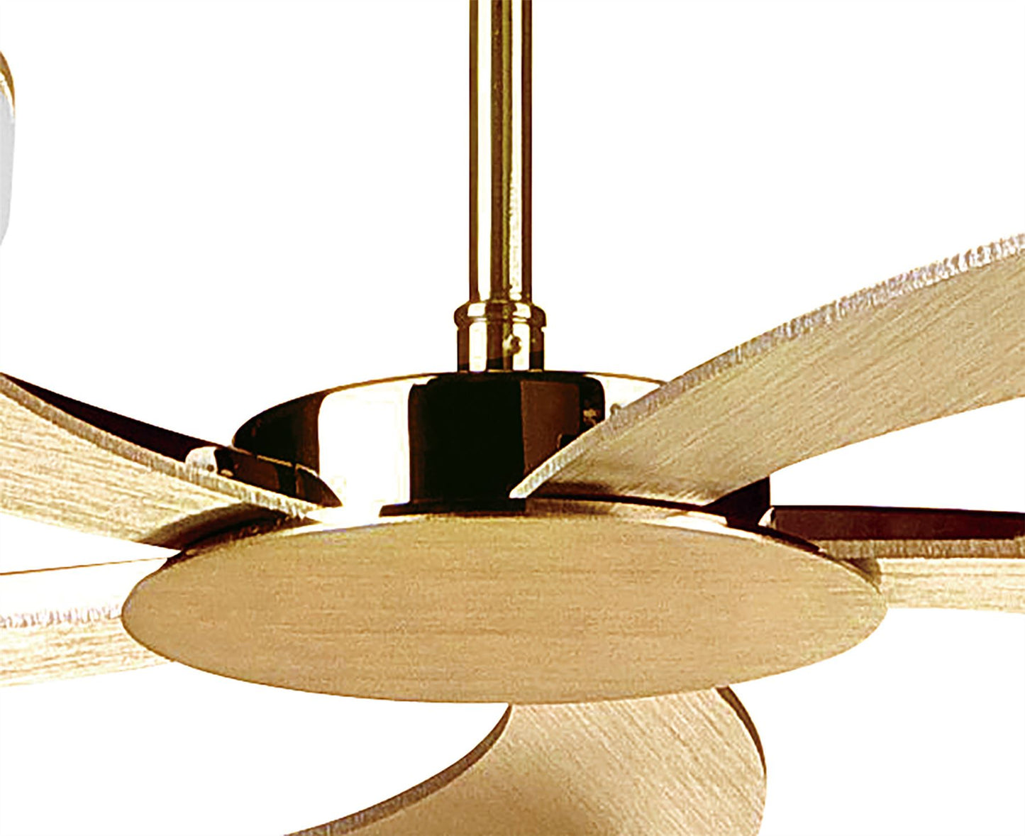Mantra Fusion Juno 65cm Telescopic 5 Light 30W LED 3000K, 2700lm, Satin Gold/Frosted Acrylic/Gold, 3yrs Warranty
